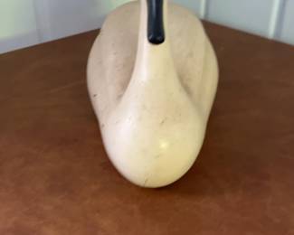 Vintage Hand-Painted Swan Figurine