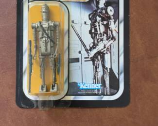 Vintage Star Wars Kenner IG-88 Bounty Hunter Figure Empire Strikes Back Carded