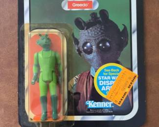 Vintage Kenner Star Wars: The Empire Strikes Back Greedo Action Figure