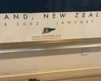 Razzia - 2002 Louis Vuitton Cup Auckland New Zealand Poster - 5’10” h x 4’8” w