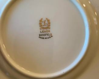 Vintage Lenox Gold-Trimmed Fine China Dinnerware Set of 13