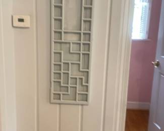 Arched Window Pane Wall Decor