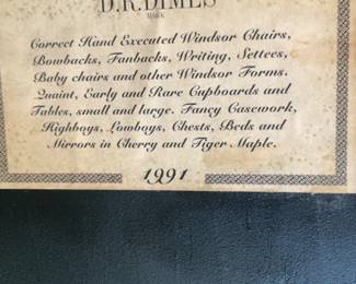 D.R. Dines Classic Bow-Back Windsor Dining Chair