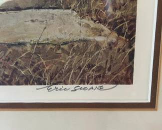 Eric Sloane Framed Limited Edition Print