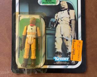 Vintage Star Wars Kenner Bossk (Bounty Hunter) Action Figure