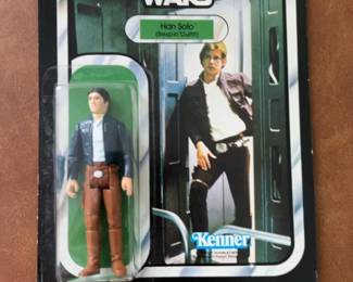 Vintage Star Wars Han Solo Bespin Outfit Action Figure Kenner
