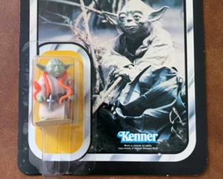 Vintage Star Wars The Empire Strikes Back Yoda Action Figure Kenner