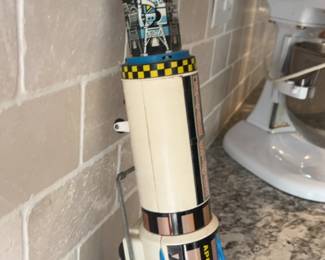 Nomura Japan Apollo-X Moon Challenger tin toy rocket