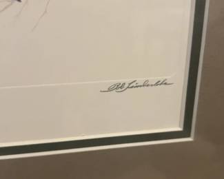 Bob Timberlake “Spring Snow” signed print 984/1000