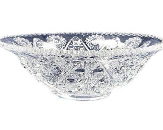 American Pressed Glass Bowl