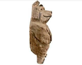 Wooden Hand Carved Bear