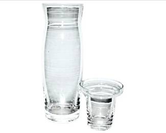 PartyLite 'Naturally Modern' Votive Holder - 9.75 Tall - With Box