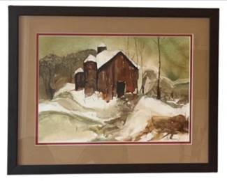 Loretta Varnum Watercolor Painting