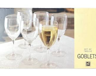 Boxed Set Of 12 Glasses