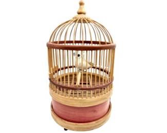 Musical Bird In Cage