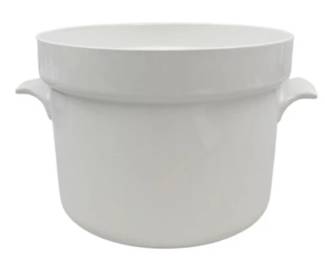 White Ceramic Casserole Dish With Handles