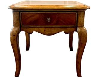 French Style Accent Table With Drawer