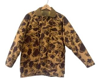 Vintage Duxbak Duck Camo Hunting Parka With Hood