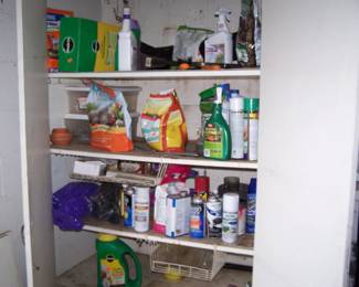 CUPBPARD FULL OF MISC.