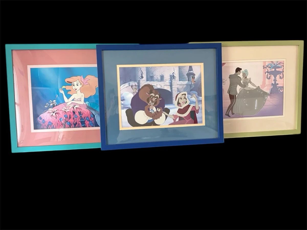 01 3 Disney Limited Collectors Edition Lithographs
