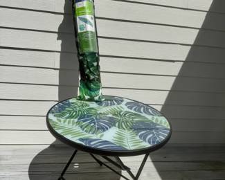 Mainstay Patio Table With Umbrella And Stand