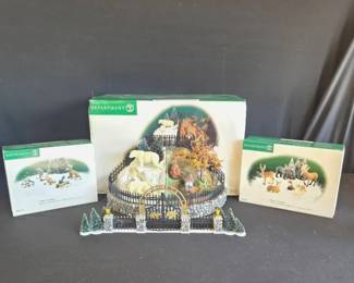 Department 56 Woodland Wildlife Animals And City Zoological Garden