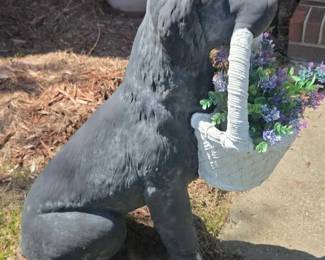 Large Labrador Garden Statue