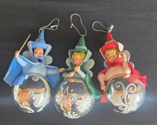 Disneys Sleeping Beauty Fairy Godmother Ornaments