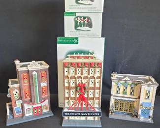 Department 56 Heritage Village Collection 5 Pcs