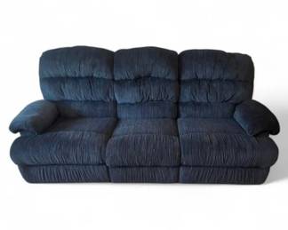 Dual Manual Recliner Upholstered Sofa