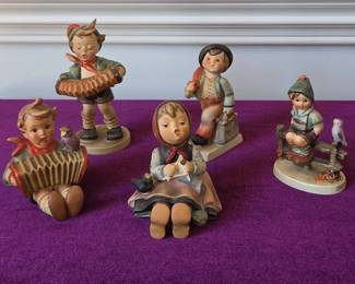 Vintage Porcelain Hummel Figurines