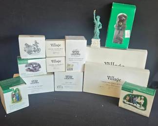 Collection Of Department 56 Village Acessories