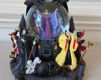Walt Disney World Villains Musical Globe
