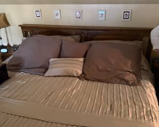 King Bed and Headboard