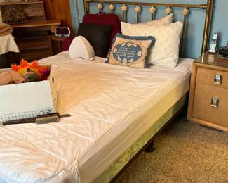 Full size Brass Bed