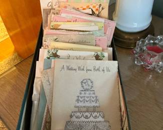 Vintage greeting cards (used)