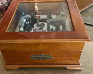 Cannonball Express music box