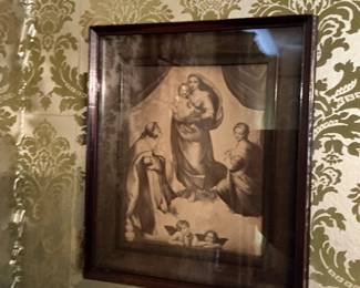 Raphael Sistine Madonna Print