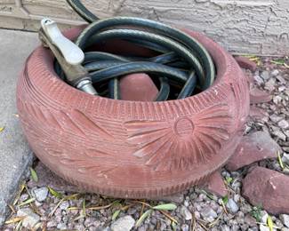TerraCotta Hose Holder