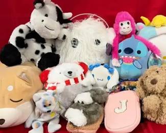Collection of Stuffed Animals