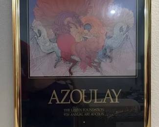 Framed Artwork AZOULAY