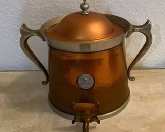 Large Copper Vintage Dispenser