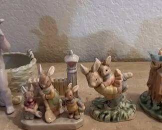 Ceramic Bunnies  More
