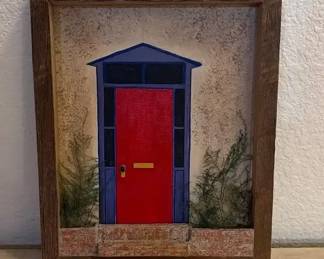 3dimensional front door painting