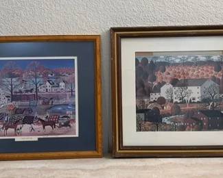 2 Signed Judy Wickersham Schauermann
