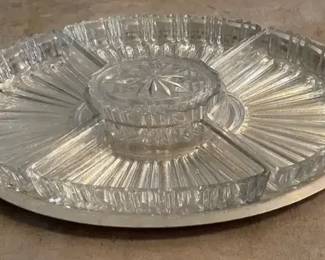 Silverplated Condiment Tray