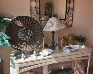 FURNITURE ENTRY TABLE DECOR