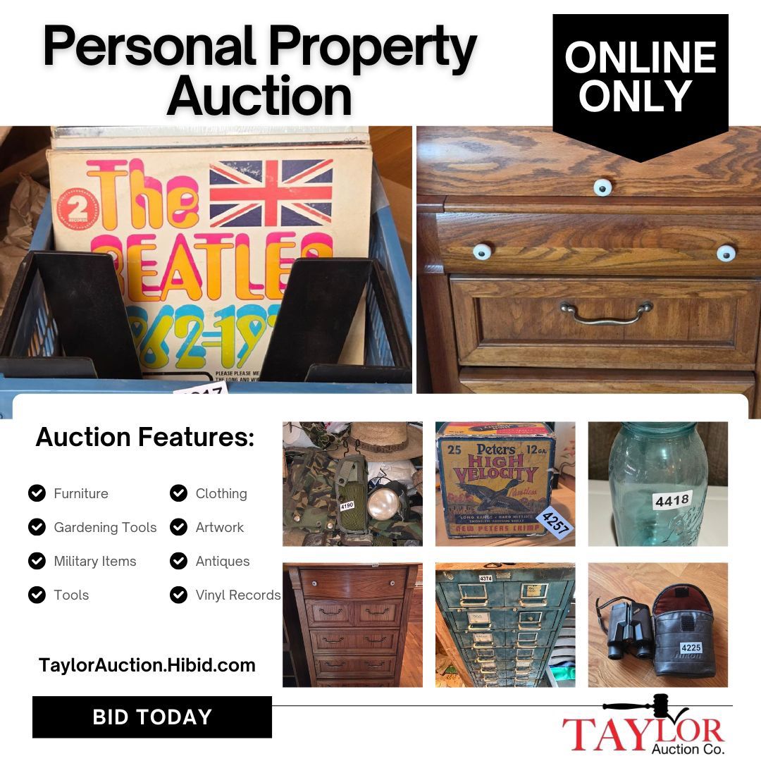 Living estate auction Graphic