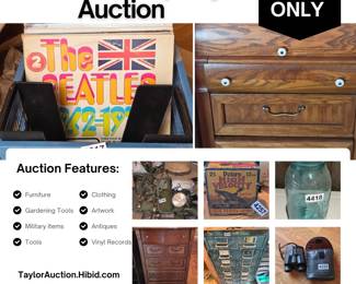 Living estate auction Graphic