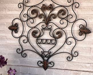 IRON WALL ART OUTDOOR